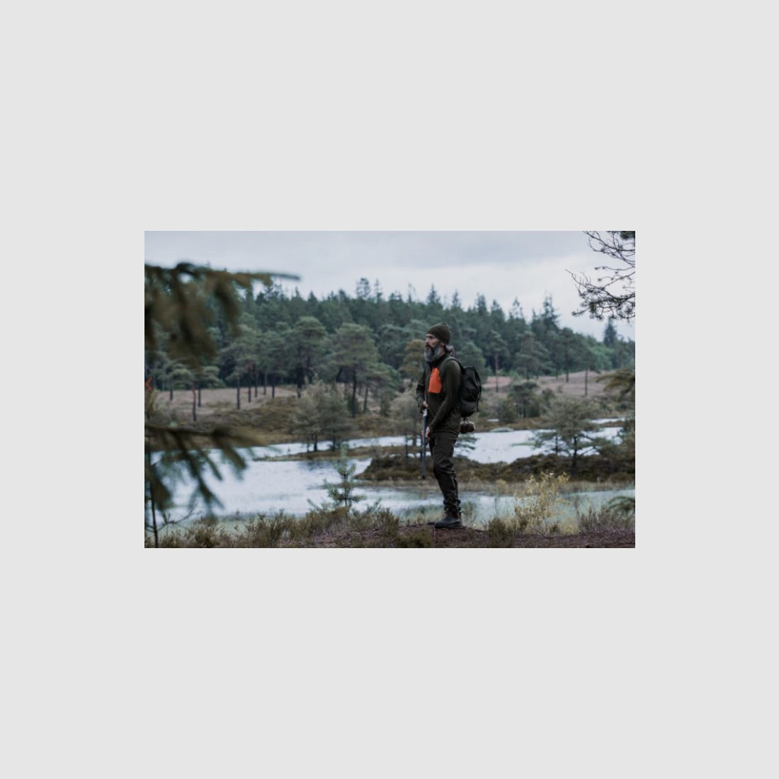 Northern Hunting Herren Fleeceshirt Ulf Grün