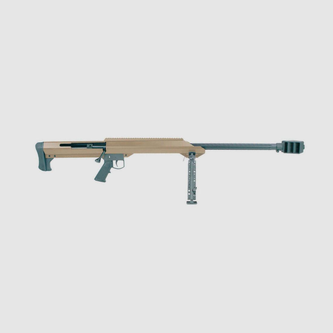 BARRETT single-shot rifle BARRETT model 99 in .50 BMG with HEAVY BARREL 32" in FDE - Flat Dark Earth