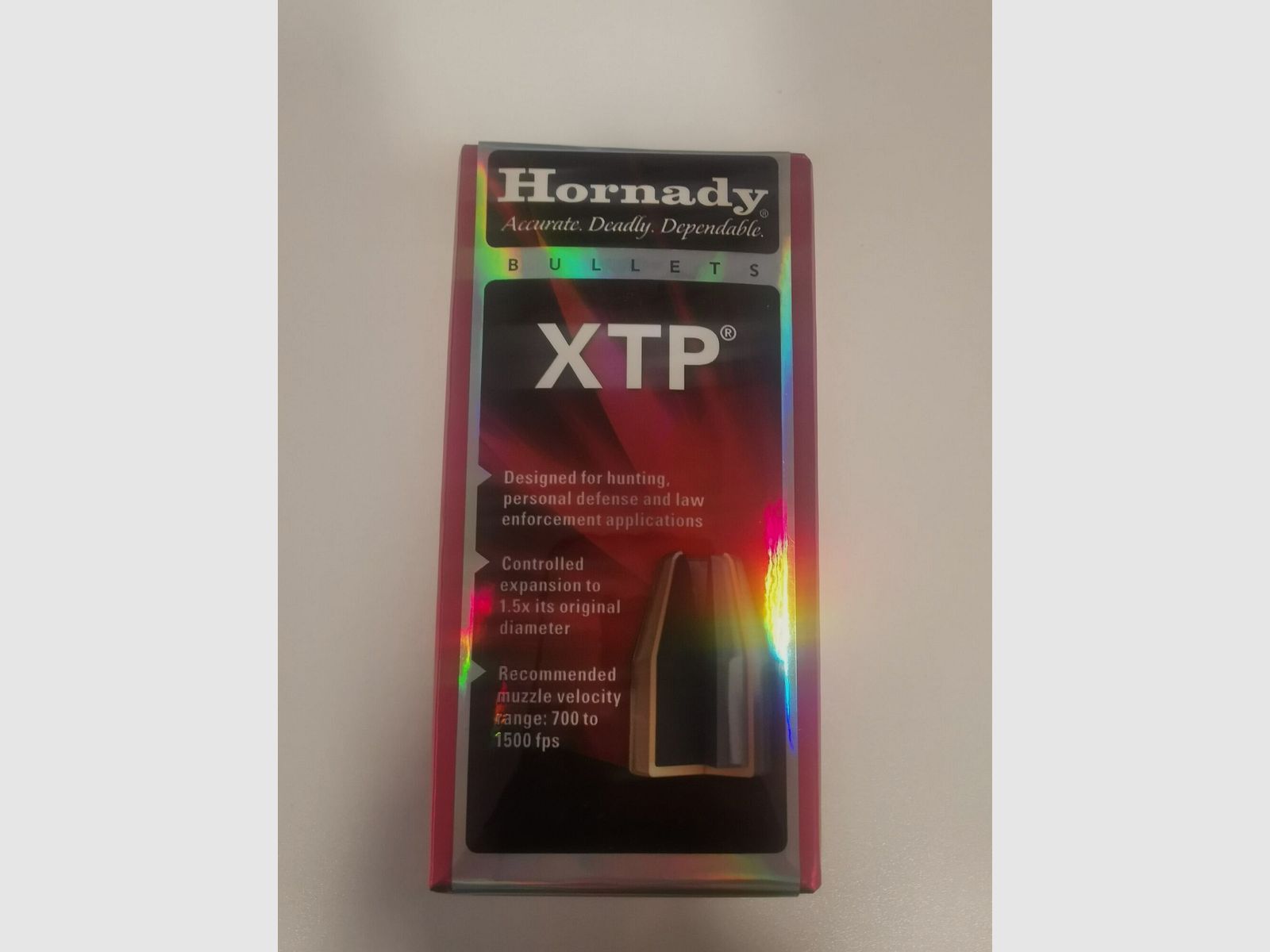 Hornady XTP Cal. 38 Geschosse