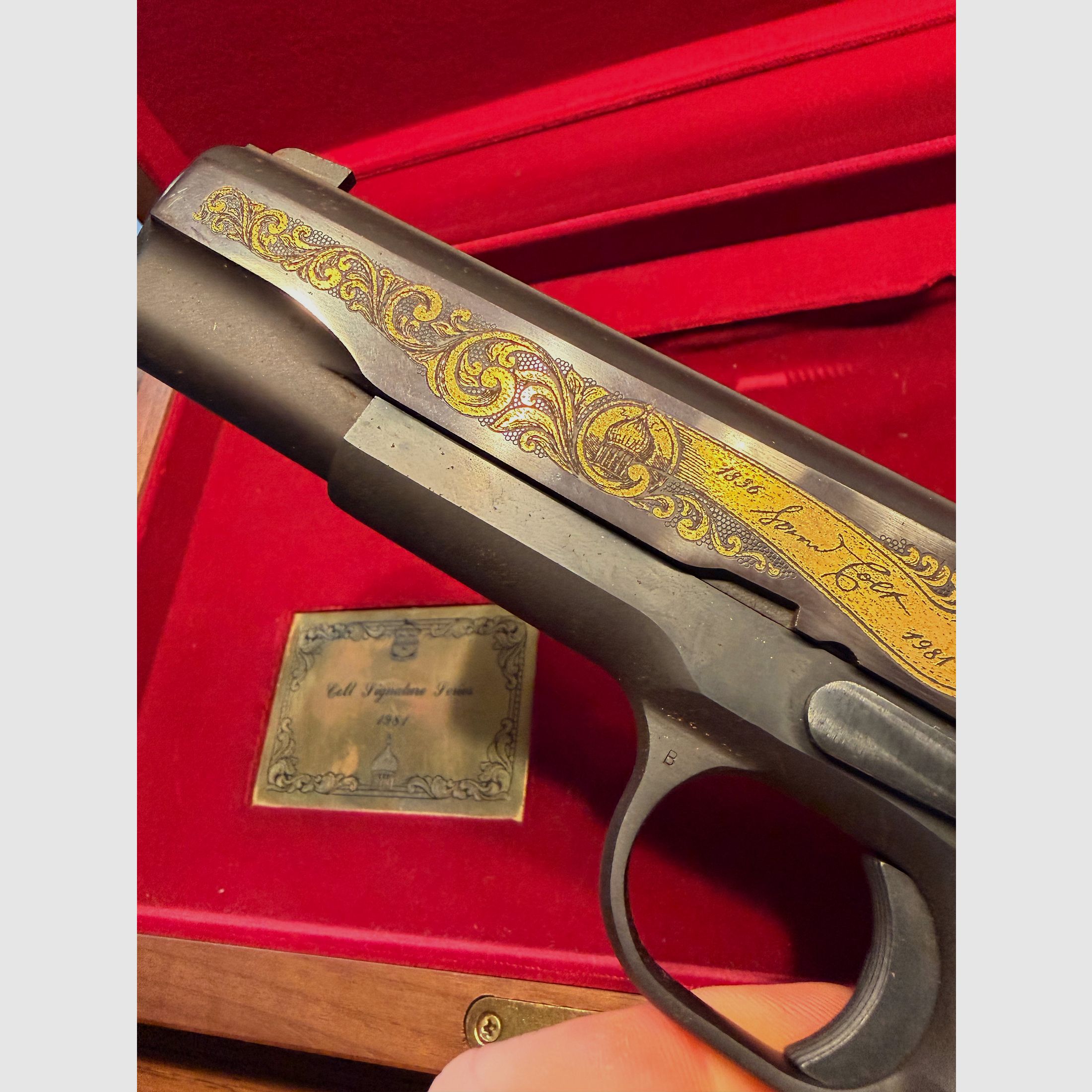 Colt 1911 „Signature Series“ modello anniversario (1981) – Cal. .22 – pezzo da collezione