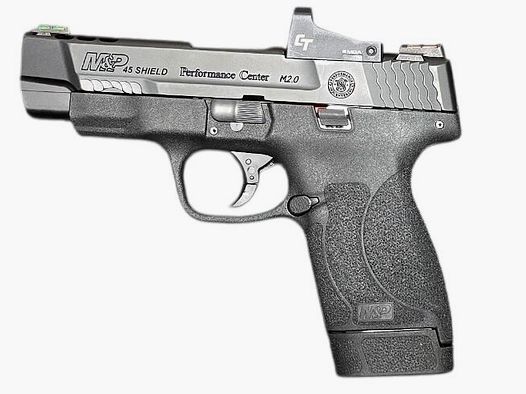 S&W Pistool PC M&P45 Shield M2.0 Ported met 4MOA Red Dot, Performance Center incl. Red Dot