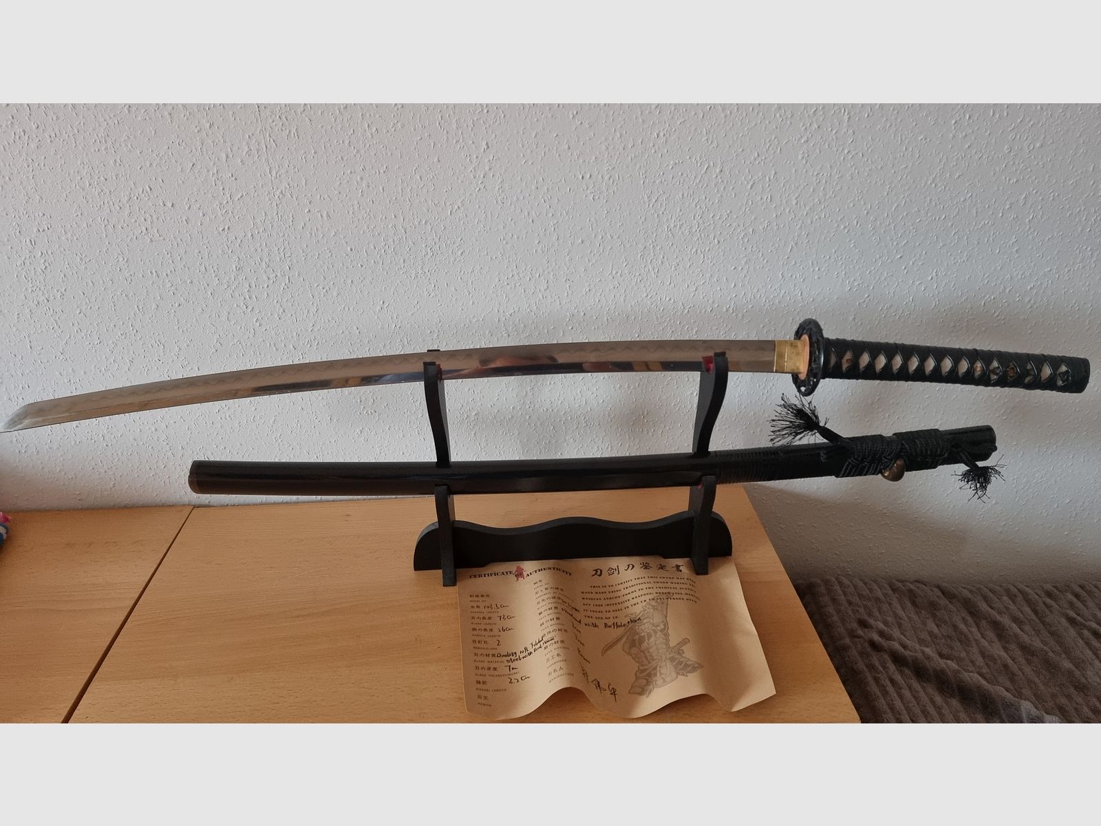 Katana forgé à la main à vendre