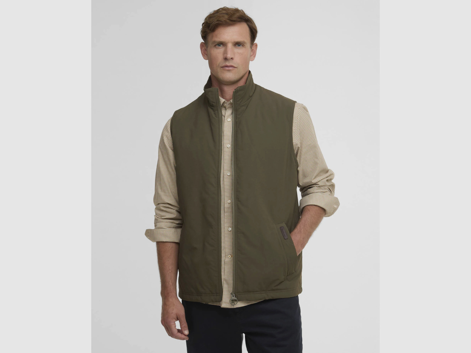 BARBOUR Chaleco Hepscott Olive
