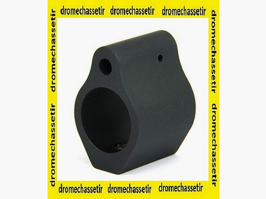 gas Block ultra slim pour AR15, diametre de canon 0.75 pouces, noir
