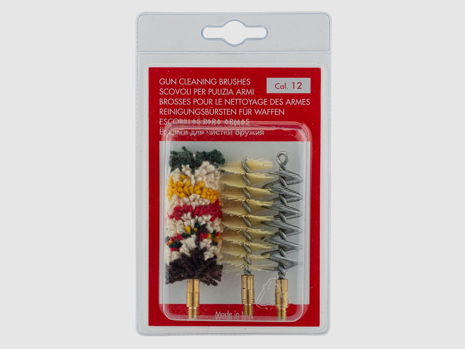 Set de trois brosses spirales pour armes à canon lisse, image 3 sur 3