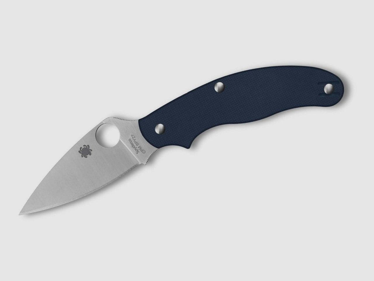 Spyderco UK Penknife Cobalt Blue Taschenmesser