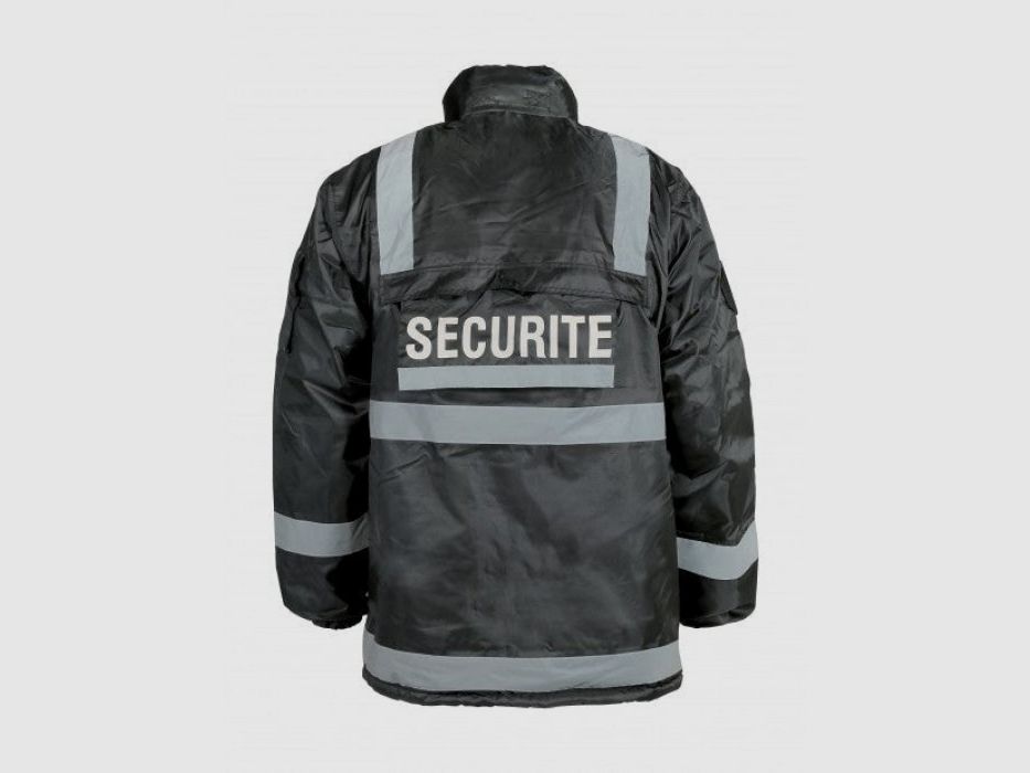 Sicherheitswindjacke Cityguard aus Fleece mit reflektierenden Streifen, Bild 2 von 2