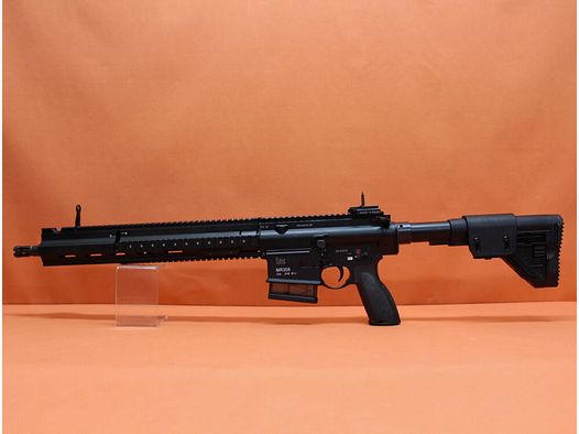 Heckler&Koch Ha. Geweer .308Win Heckler&Koch/H&K MR308 A3 28 16,5" loop Zwart, Gas-Piston-Systeem HK417/G28