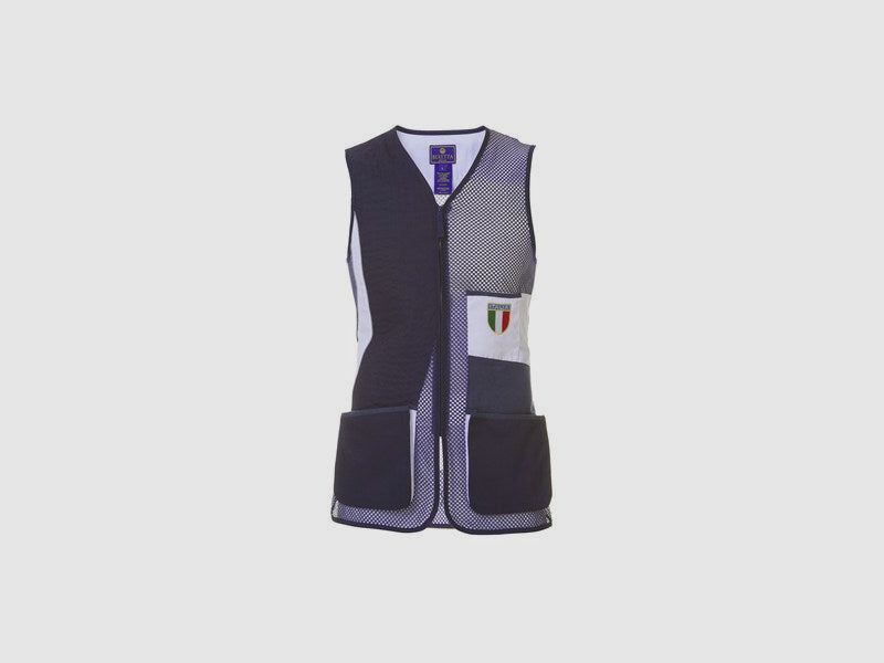 BERETTA GILET MĘSKI UNIFORM PRO SKEET NIEBIESKI&I BIAŁY GT740 02113, zdjęcie 4 z 12