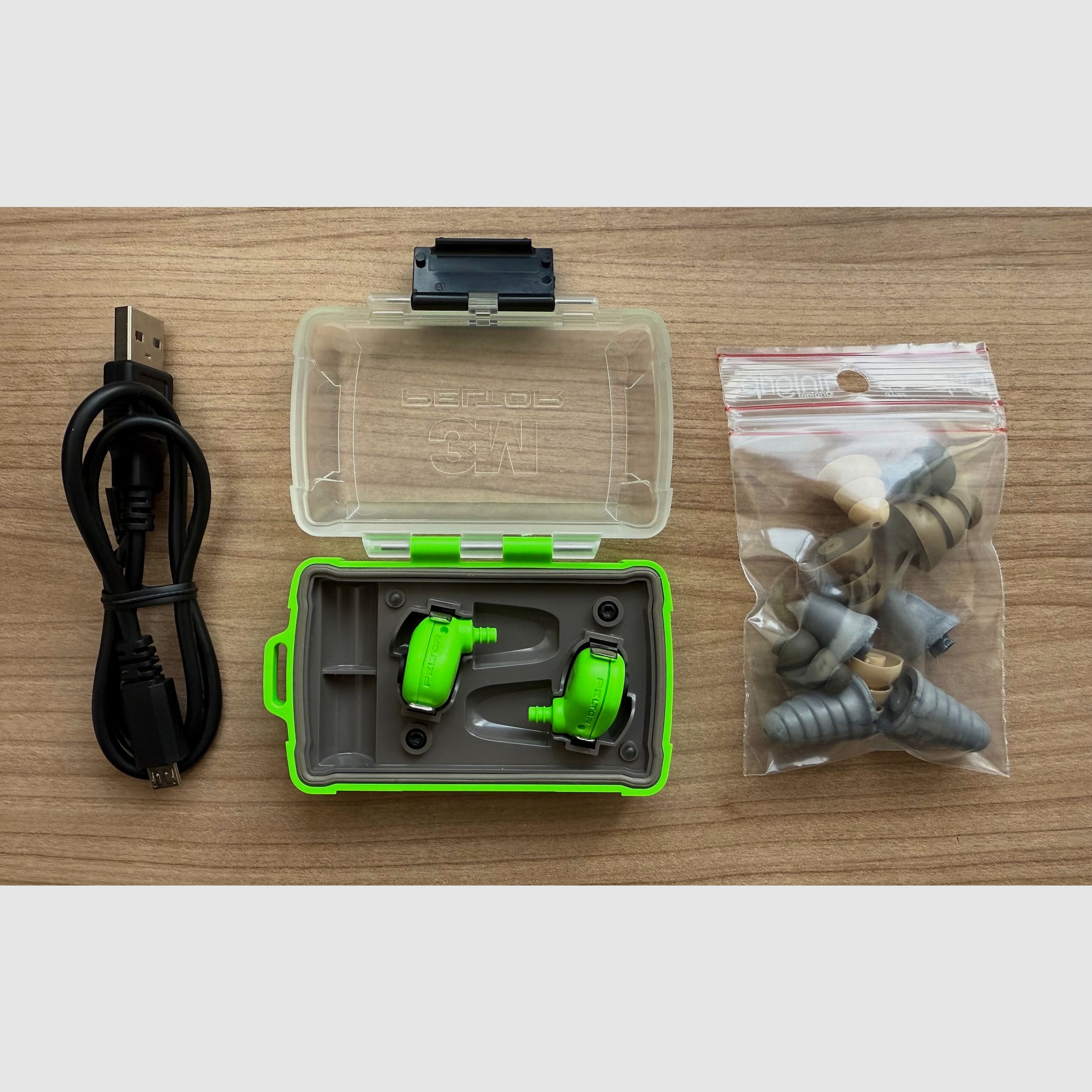 3M PELTOR EEP-100 EU / Elektronische Gehörschutzstöpsel / Gehörschutz