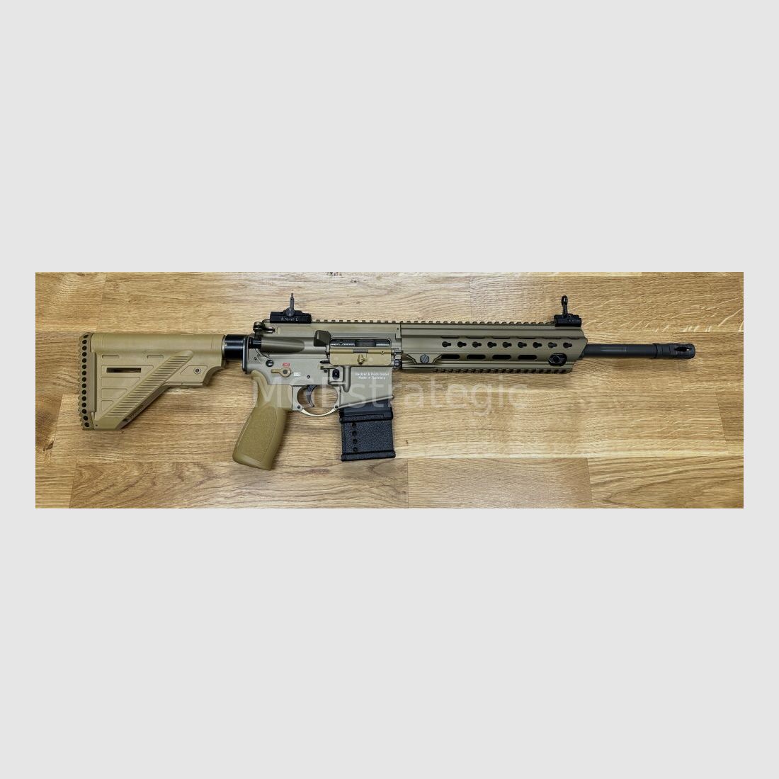 Heckler & Koch MR223 A3 Slim-Line 14,5" Lauf - halbautom. Büchse .223Rem sandfarben - ähnlich Bundeswehr G95A1 G95KA1 G95K H&K 416