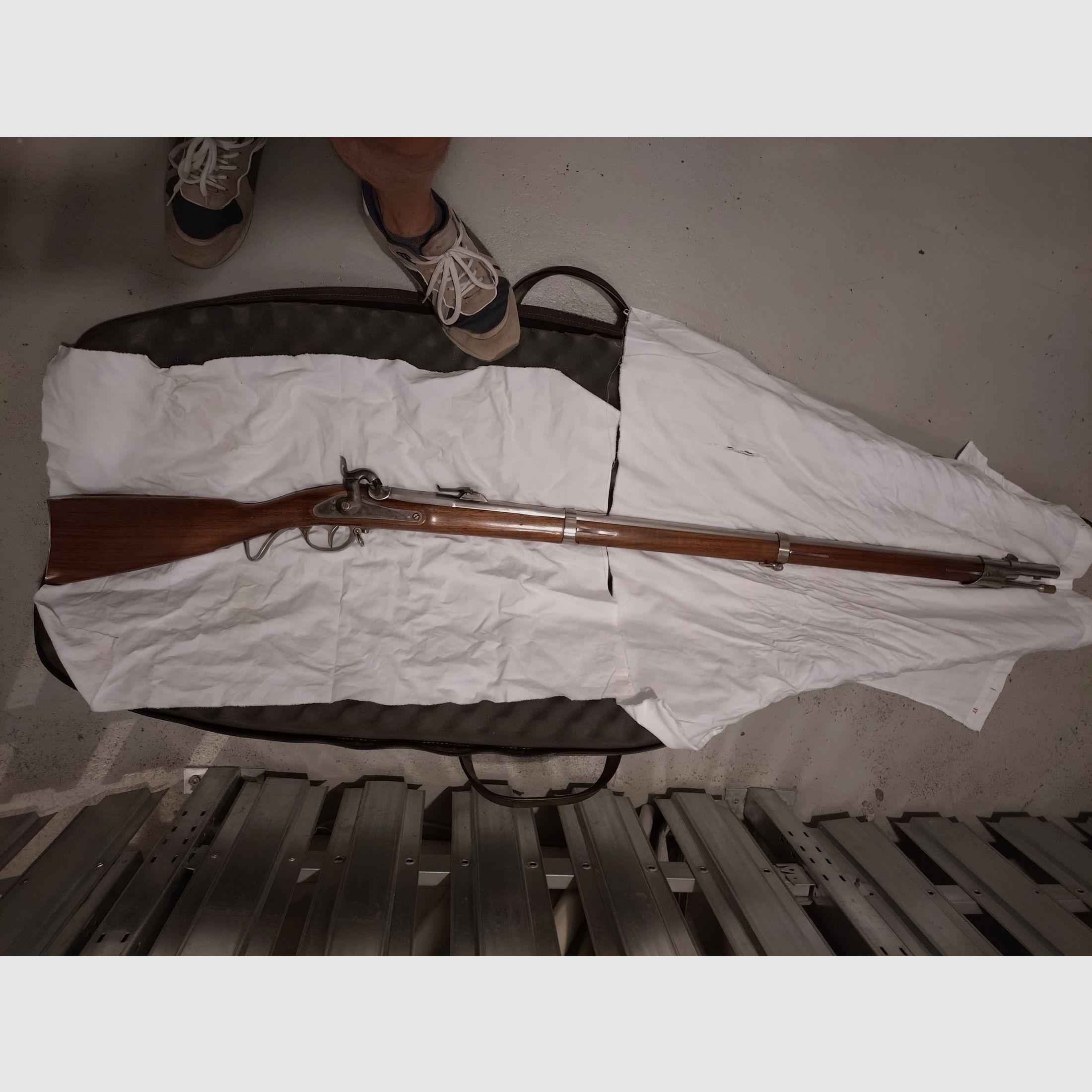 Davide Pedersoli muzzleloader rifle 1857 Württembergische