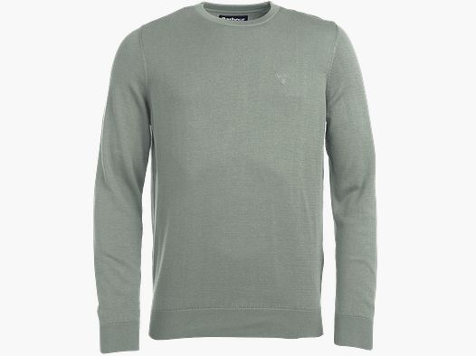 Barbour Pima Crew Sweater Herren Agave Green - S
