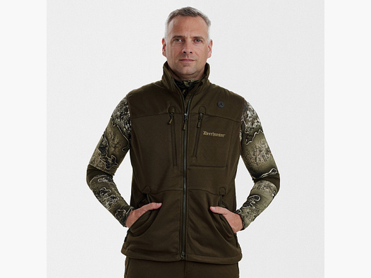 Excape Softshell Weste - Art Green – Größe: L