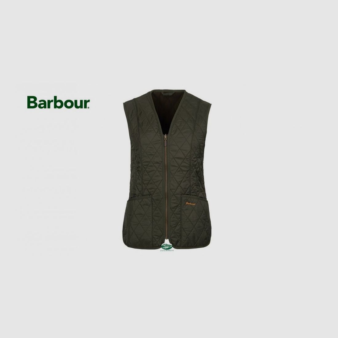 BARBOUR Gilet Betty donna olive