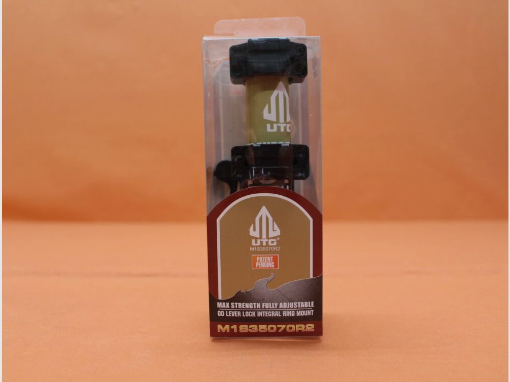 UTG - Leapers UTG QD Blockmontage 1" (M1S35070R2) 2,0" Offset/ Przedłużenie Alu dla profilu Picatinny BH=22mm