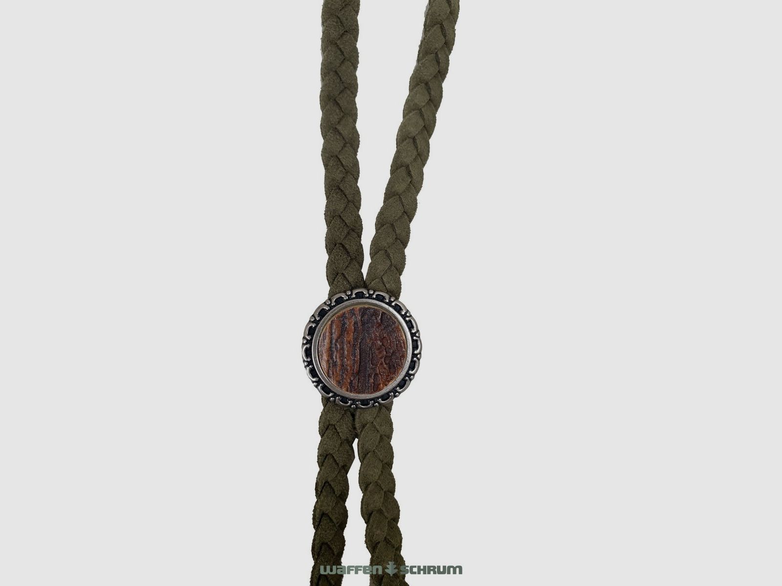 Haenel Hirschhornwaren Trachtenband Hirschorn 2 Oliv