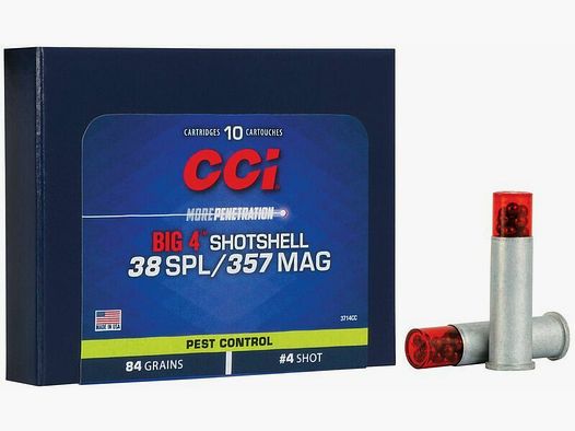 CCI .38 Spec. / .357 Mag CCI Cartouche 84gr - 10 pcs