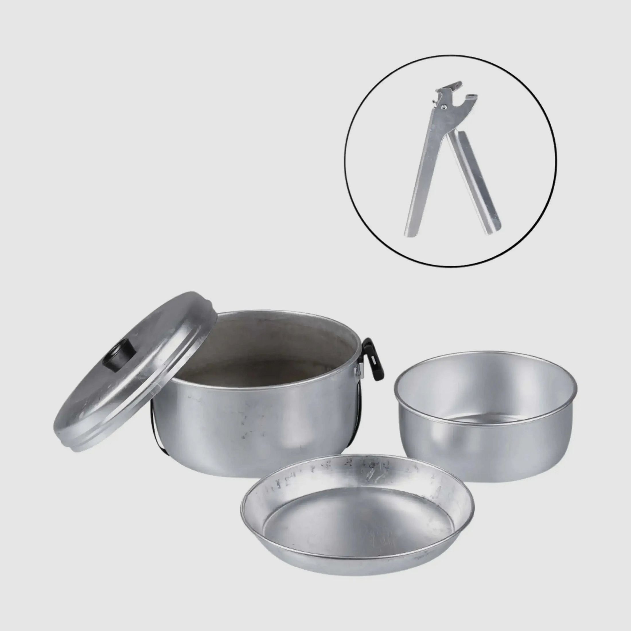 Bundeswehr Original Bundeswehr Original Bundeswehr Kochgeschirr Trangia 5-teilig gebraucht