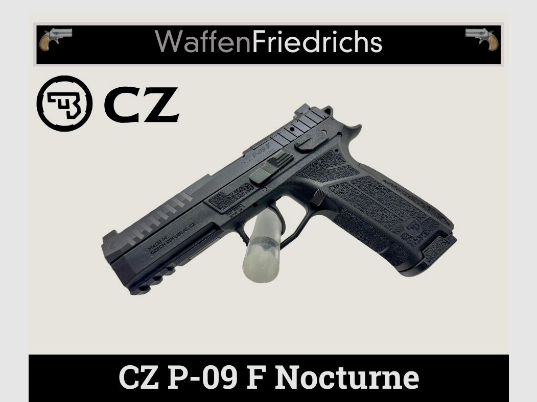 CZ P-09 F Nocturne - Waffen Friedrichs