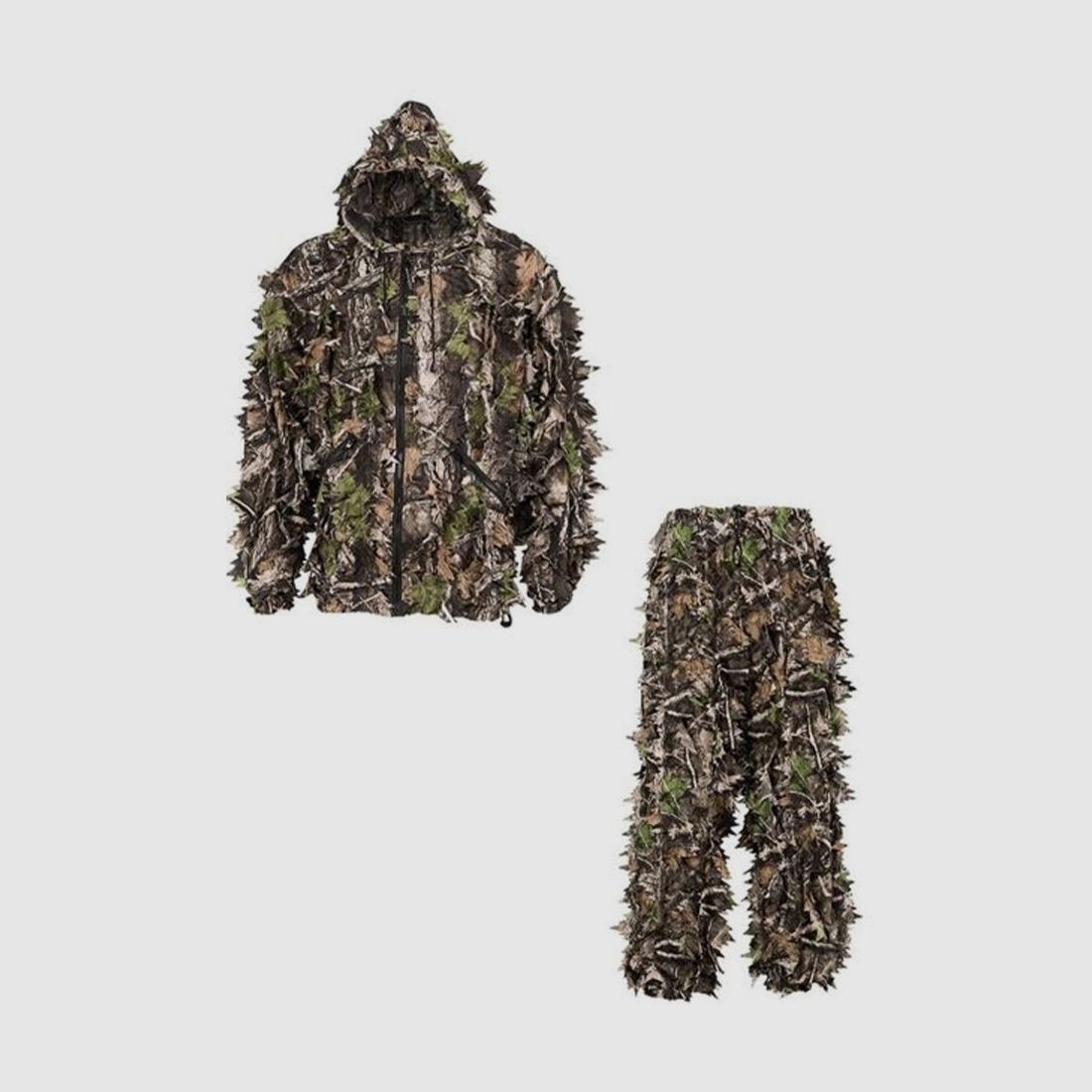 Tuta mimetica con foglie 3D, taglia XL–XXXL, immagine 2 di 2