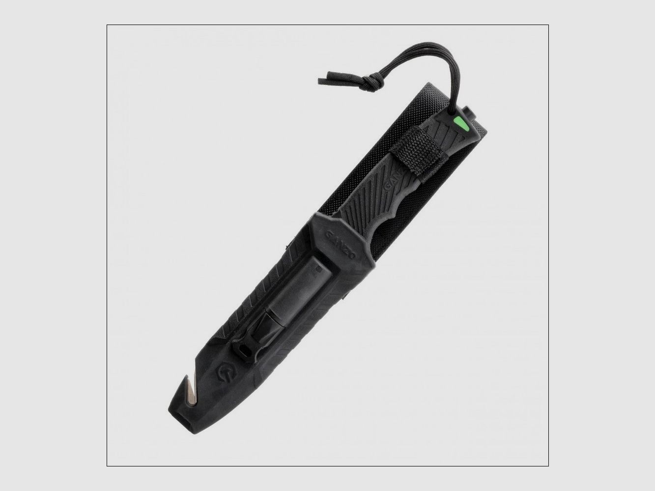 Ganzo G8012V2-BK Messer mit Feuerstarter, schwarz, Bild 5 von 5
