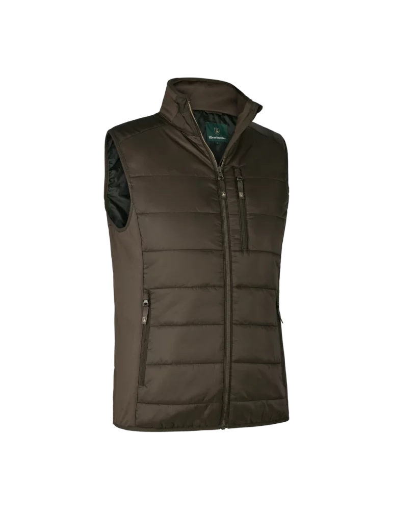 Gilet matelassé Heat marron Deerhunter