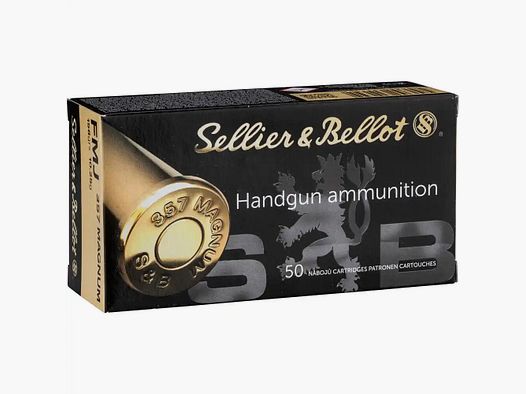 Sellier & Bellot	 158grs FMJ 50STK .357Mag