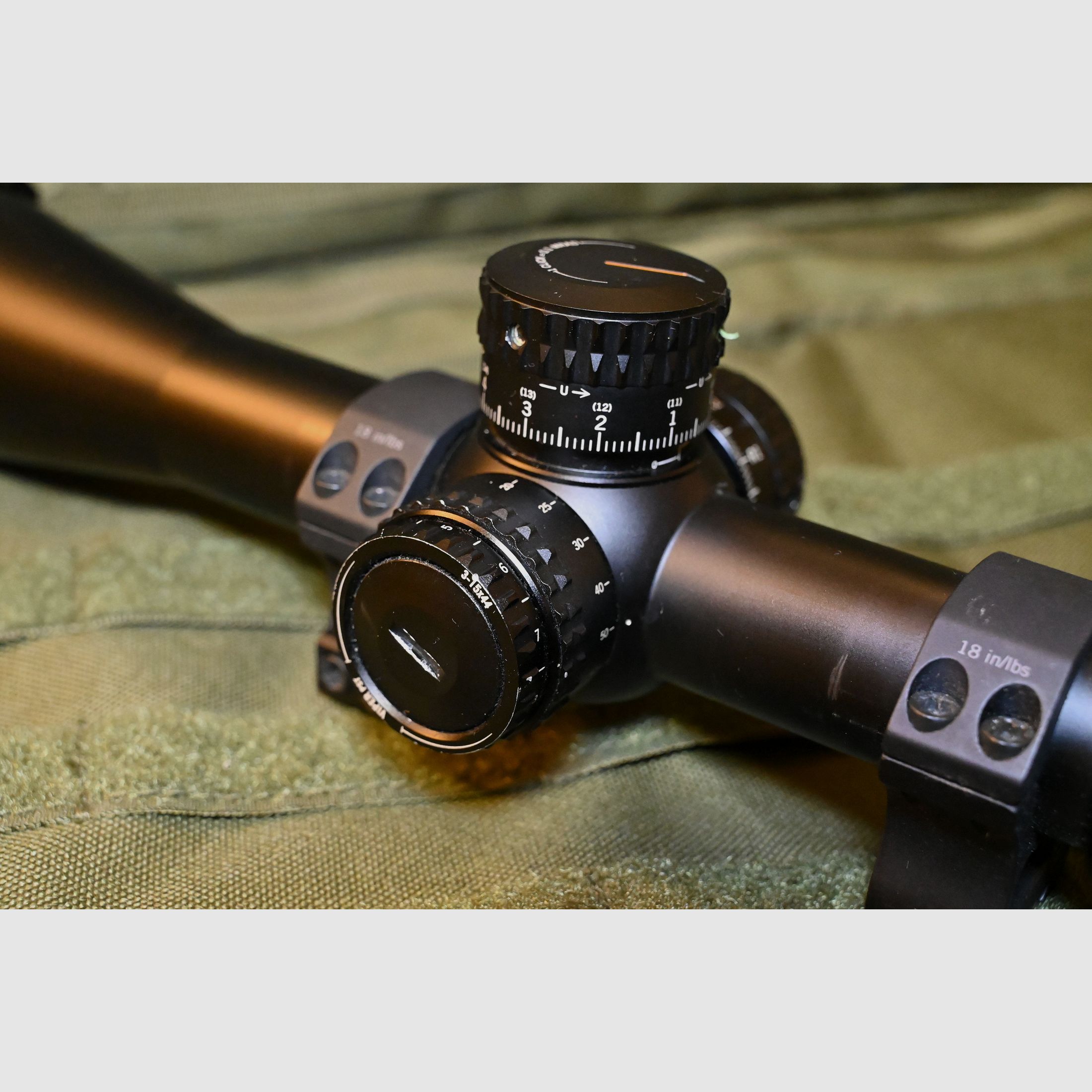 Vortex Viper PST Gen II 3-15x44 MRAD FFP EBR-7C - Komplettset