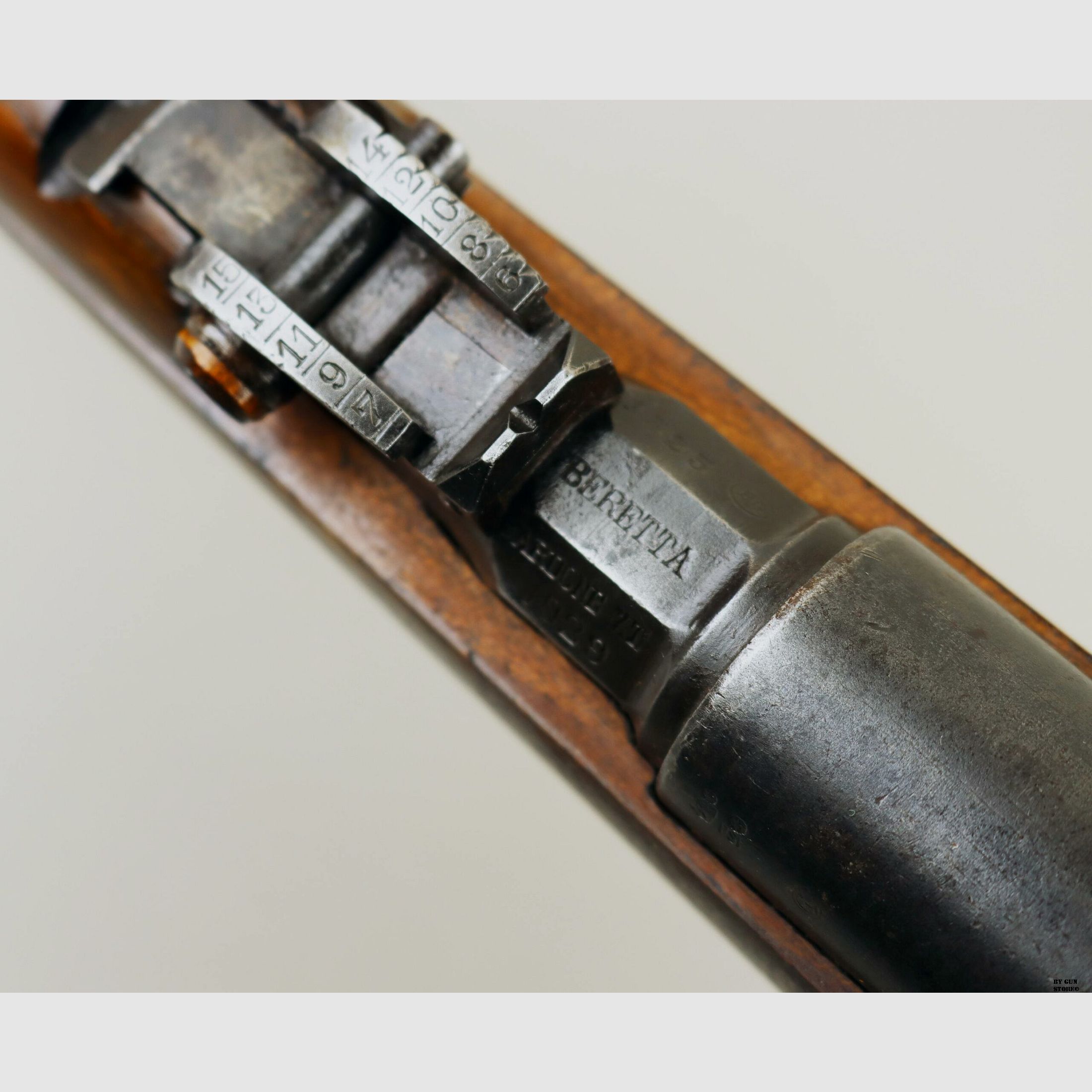 Fucile Carcano Beretta mod. 91/28 TS cal. 6,5×52 matr. 1525, immagine 8 di 17