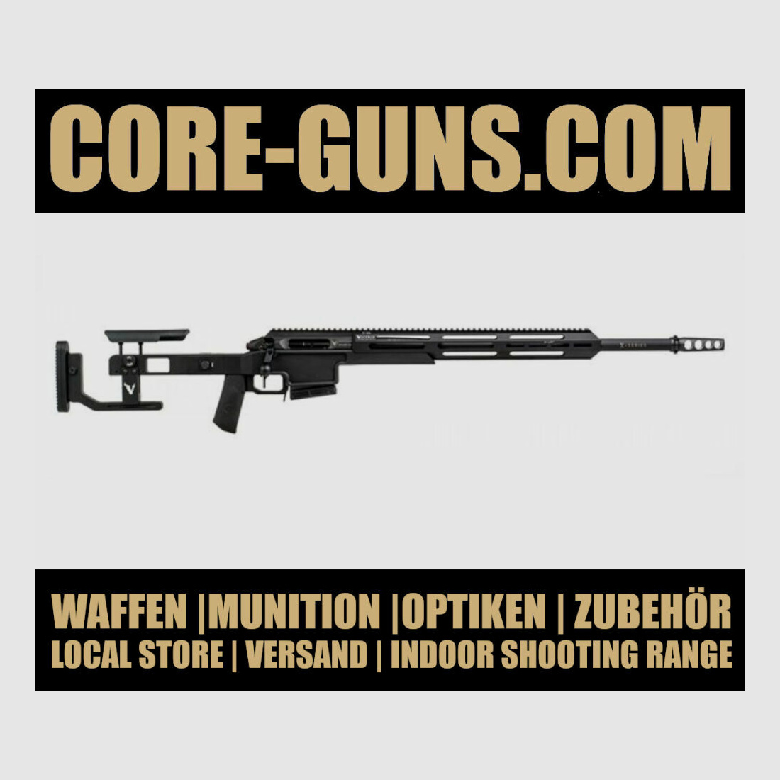 Rifle de repetición Victrix Gladio X, calibre 6,5 Creedmoor, longitud del cañón 24", estriado 1:8 DISPONIBLE INMEDIATAMENTE - RIFLE DE REPETICIÓN DE LARGA DISTANCIA