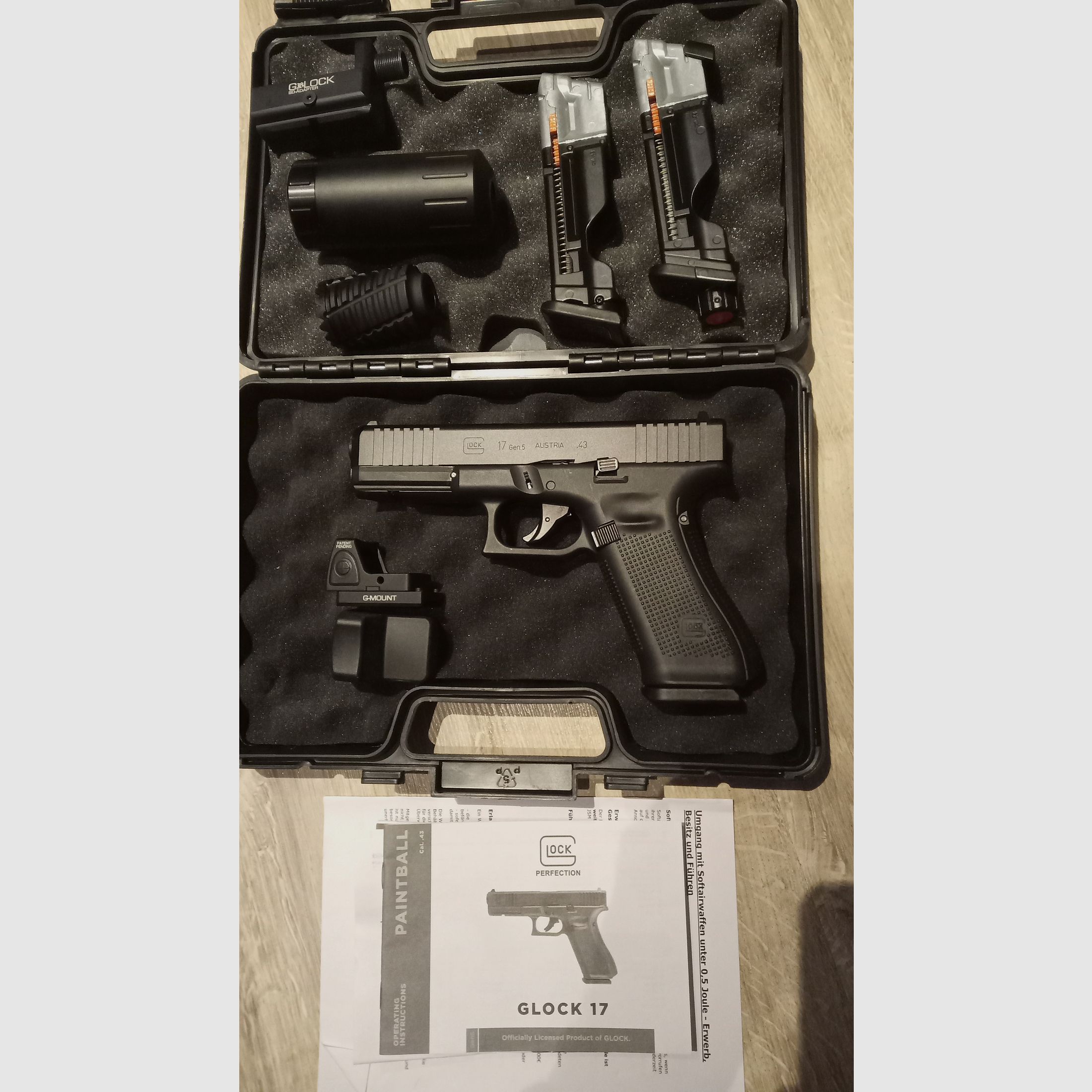 Glock 17 Gen.5 T4E Kal. 43