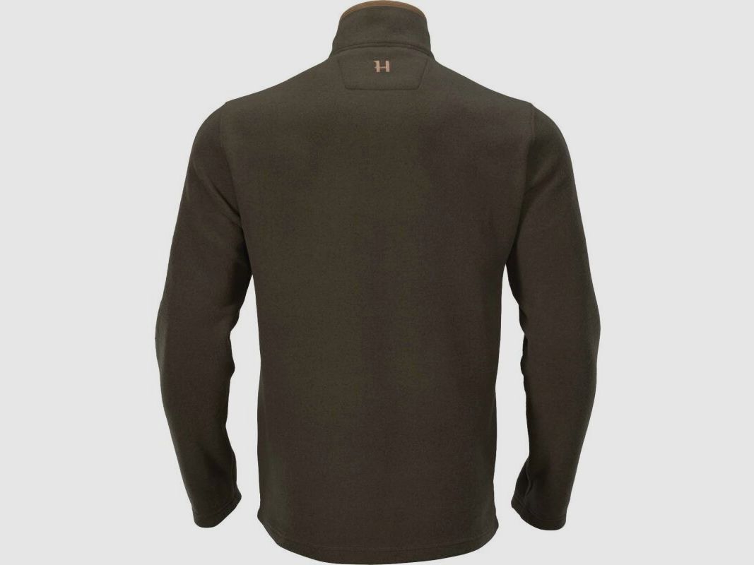 Härkila Herren Fleecepullover Sandhem Willow green melange