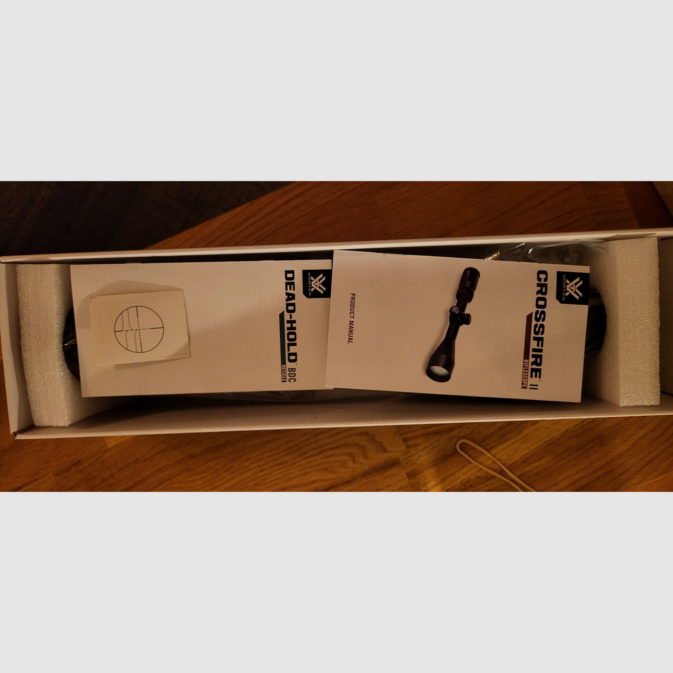 Vortex Crossfire II 4-16x50mm AO riflescope w/Dead-Hold BDC reticle, black CF2-31039