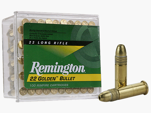 Remington – .22lr / HP 36gr Cartucho de Alta Velocidad / 100 uds.