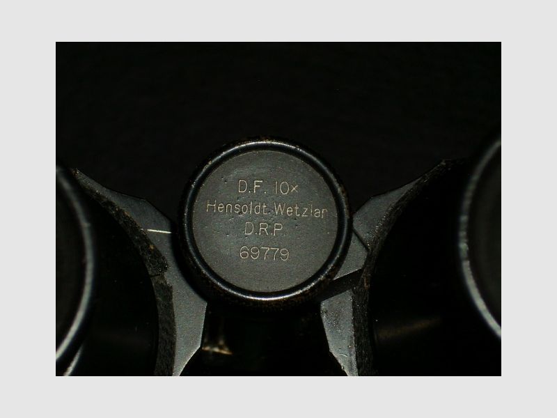 Militärglas Hensolt   Dialyt D.F. 10x50  1914/15 , imagen 3 de 7