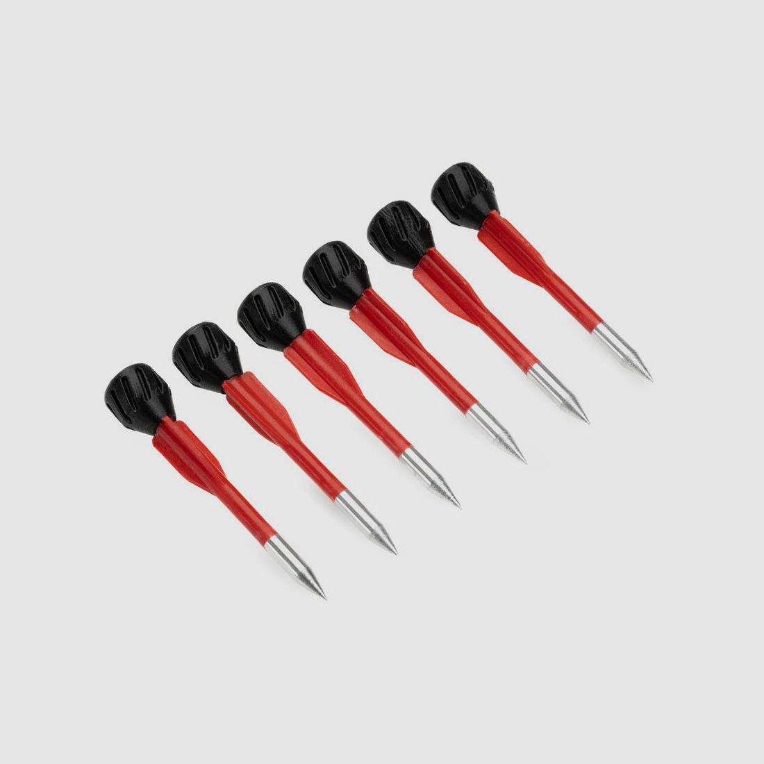 6 x KILLER BULLETS | Pfeile Arrows | HDS68 | AEA Zeus Cal.68 | Schwarz | Cal. 68