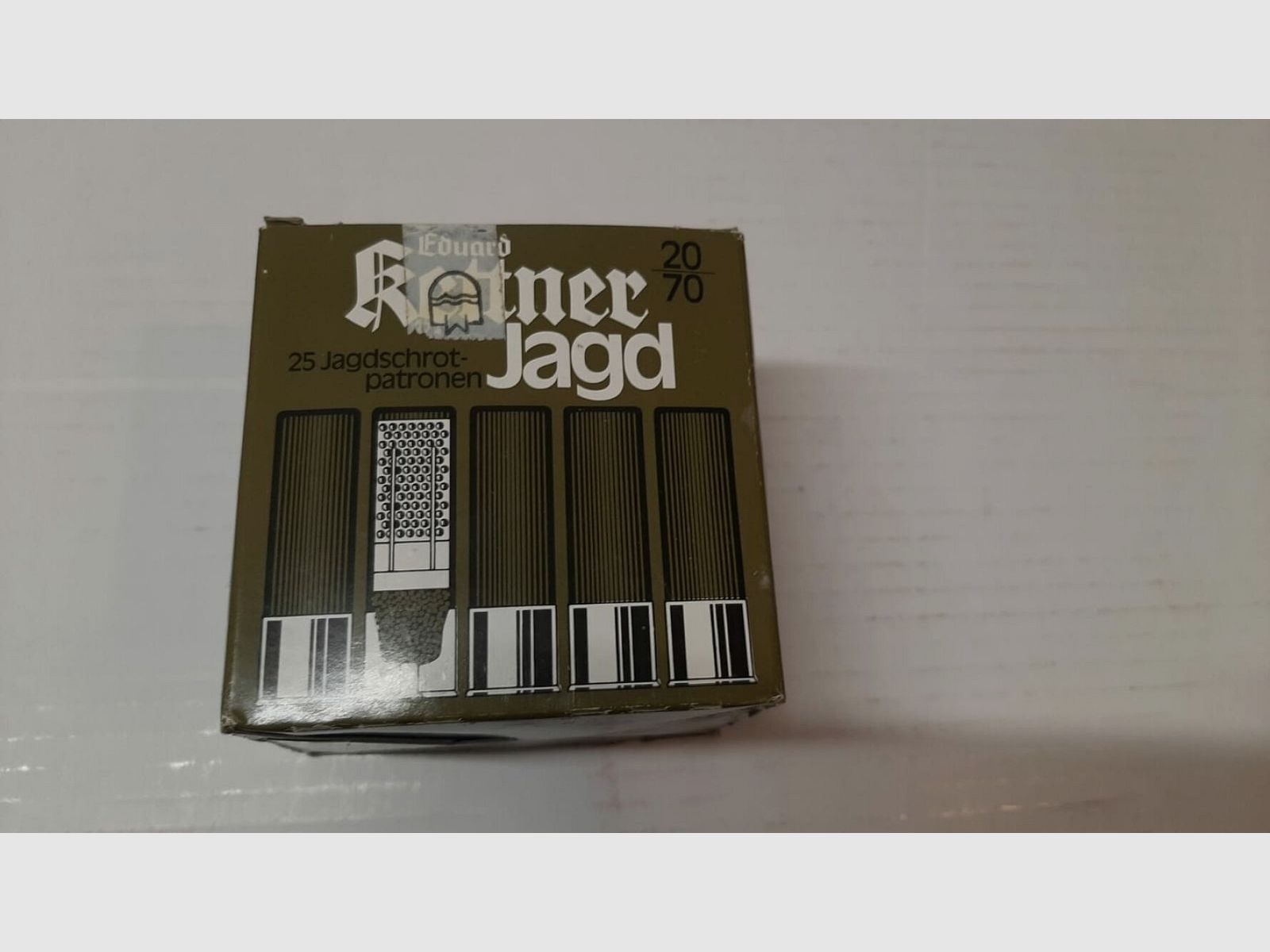 Schrot Munition 20/70 2,7mm Konvolut 100 Schuss