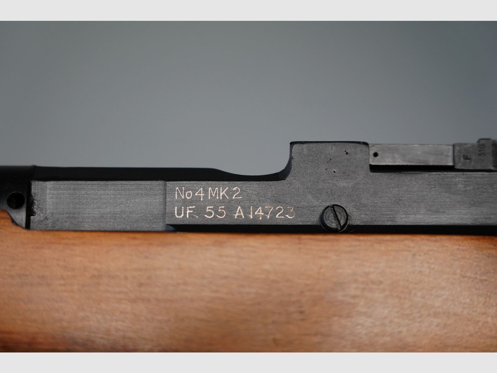 réservé ! Enfield Mark 4 carabine, arme d'arsenal en état neuf, calibre .303 britannique