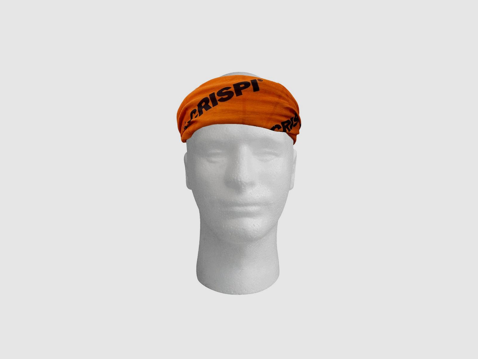 Multifunktionales Halstuch Crispi aus orangefarbenem Polyester, Bild 3 von 7