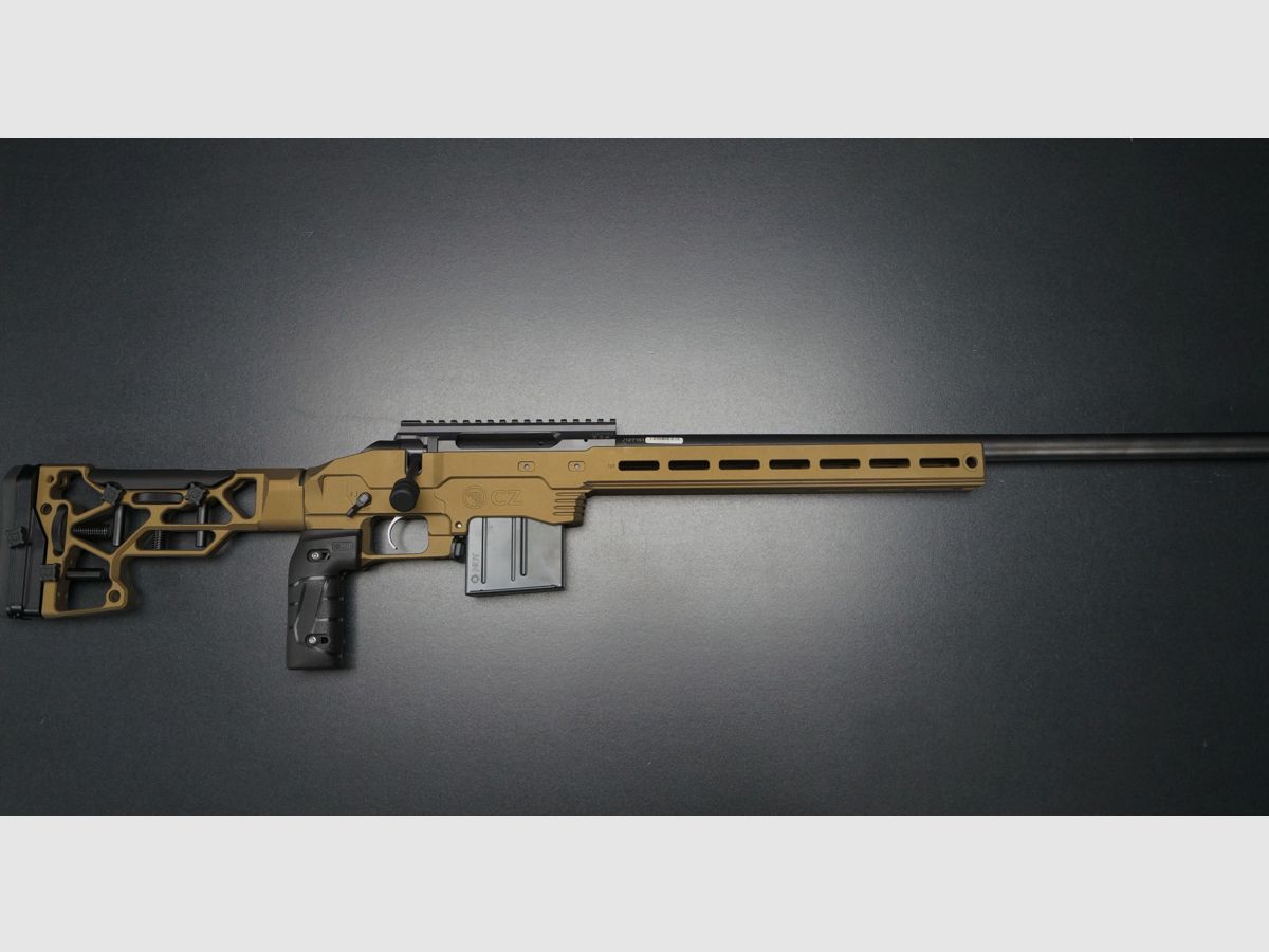 CZ 600 MDT Deep Bronze precision rifle .308 Win, image 1 of 9