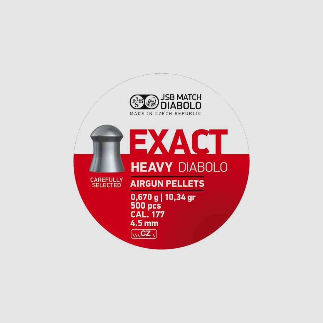 JSB Exact Heavy 0,670g