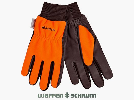 Härkila Handschuhe ProShooter Wildboar Orange blaze/ Brown