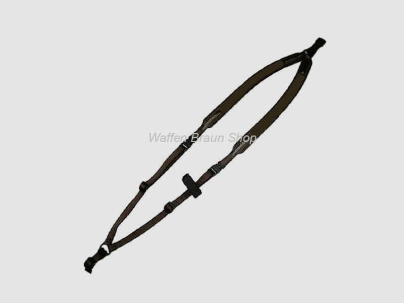 Niggeloh Gewehrgurt Rucksack-Gewehrgurt Neopren / Braun