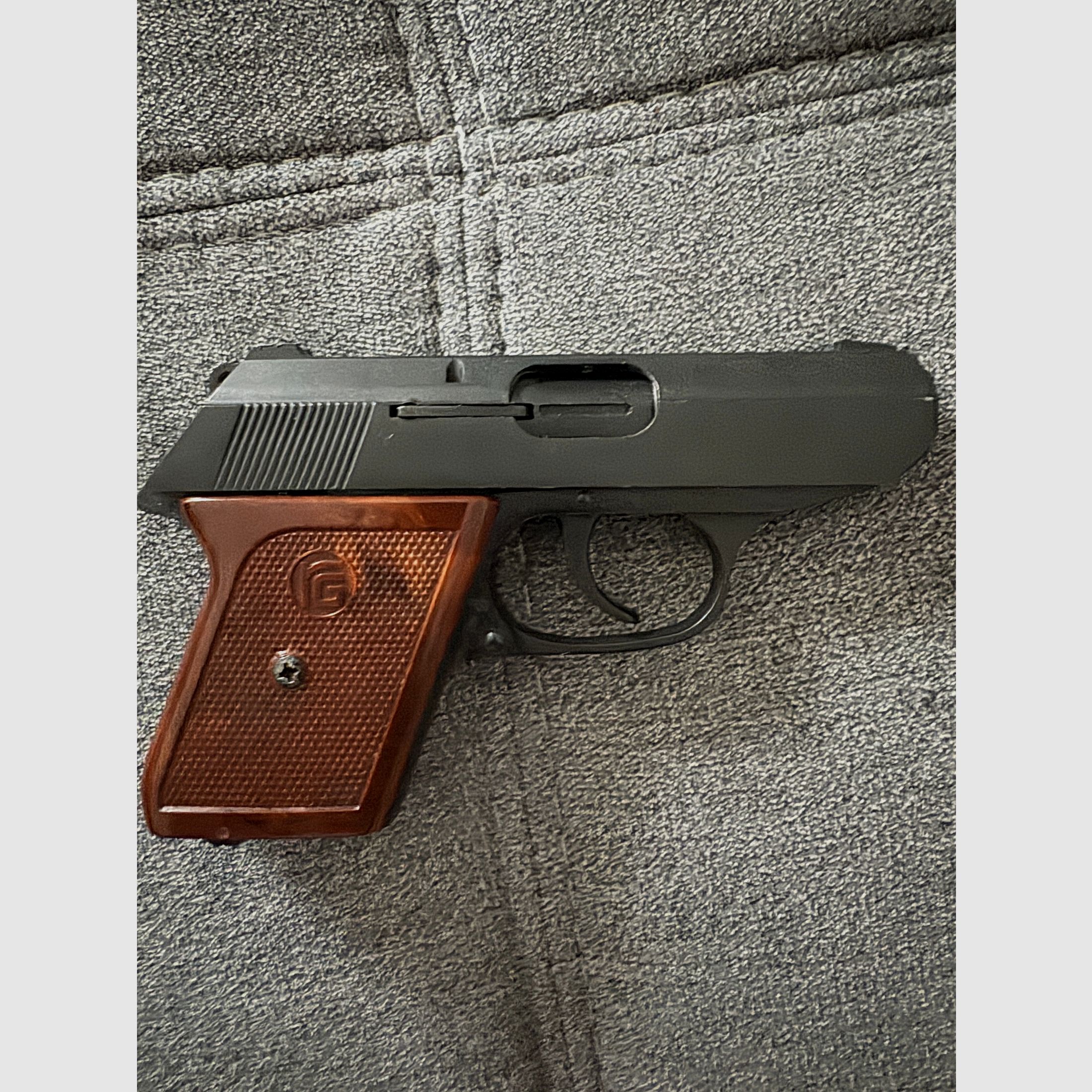 Pistola a salve Röhm RG 9 (8mm K, PTB 413) – set completo da collezione con OVP & munizioni