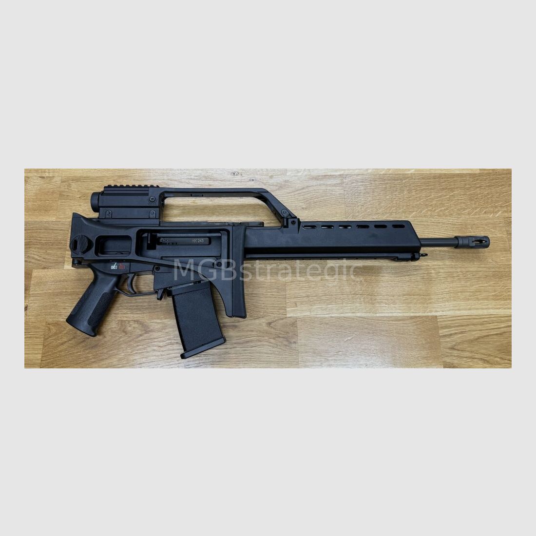 Heckler & Koch HK243 S SAR - Color negro - ¡El G36 civil aprobado deportivamente! Color negro / con correa de transporte G36 original 3x y riel Picatinny
