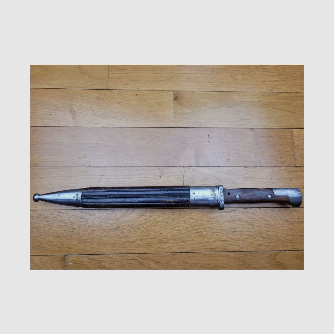 Rare baïonnette allemande 84/98 1ER type – Coppel + Danzig – Duché de Anhalt – W 88 – au numéro ! – Etat sup !, image 18 sur 18