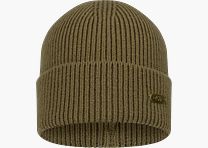 Tommy Rib Beanie Dunkel Oliv ONE_SIZE