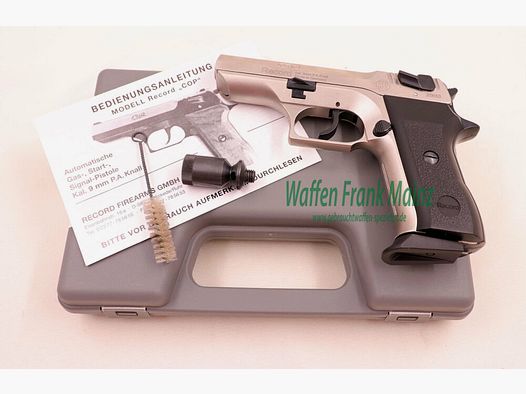 Record, Deutschland COP vernickelt 9mm P.A.K.