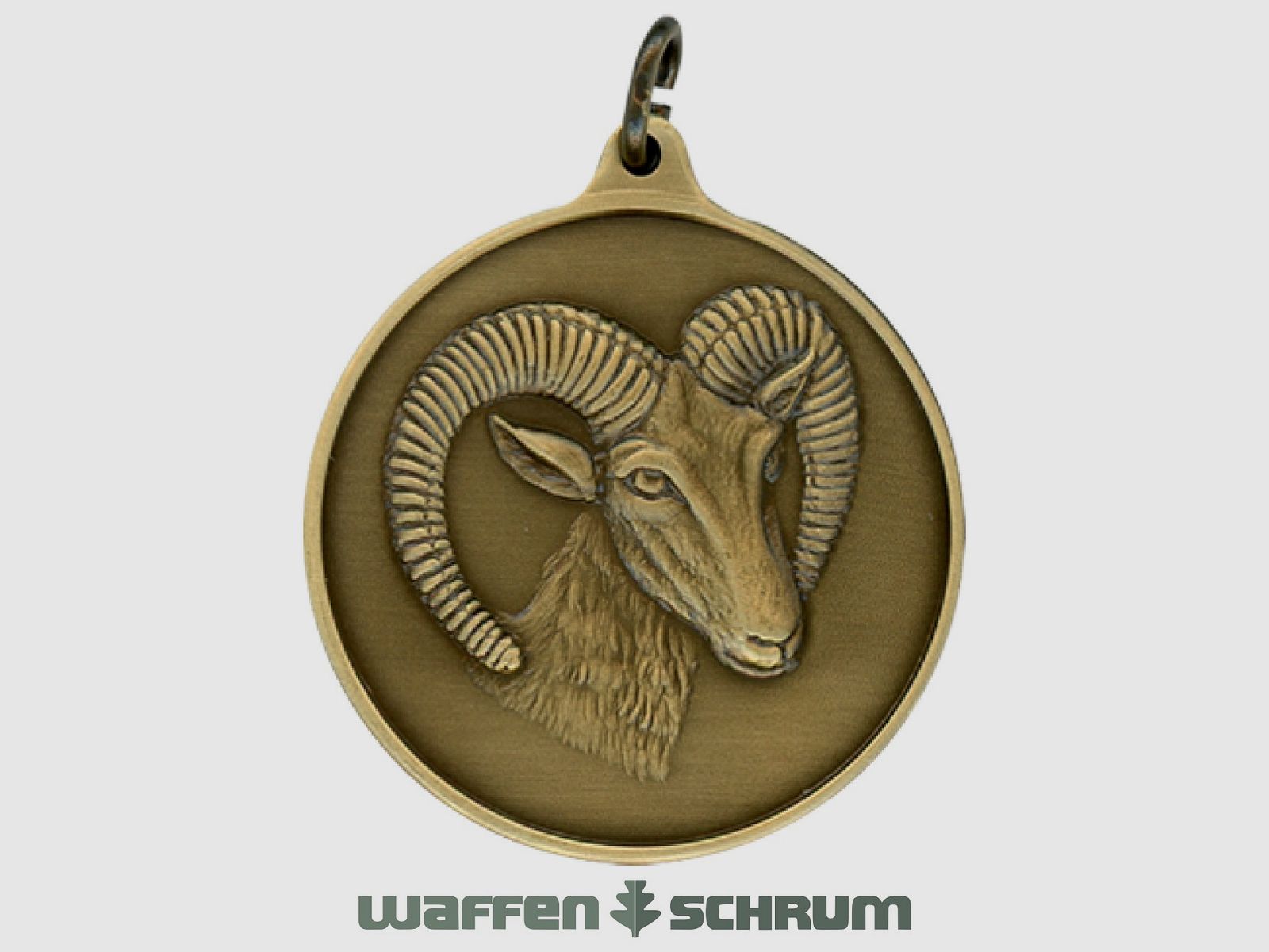 Steinhauer&Lück hunting medal muffel 40mm bronze